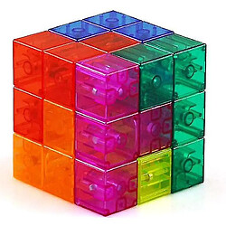 Universal Bloc magnétique vitesse puzzle cube bricolage 3x3x3 test de cerveau enfant bloc éducation apprentissage jouet