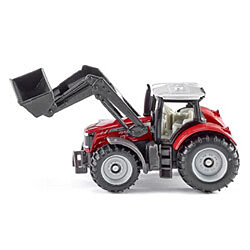 SIKU Tracteur Massey Fergusson avec chargeur frontal