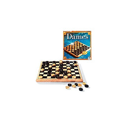 SCHMIDT AND SPIELE Jeu de societe - Dames bois tradition