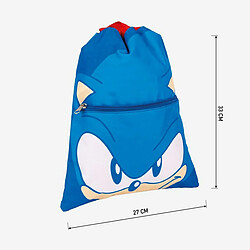 Avis Sac à dos enfant Sonic Bleu 27 x 33 cm