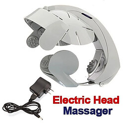 Casque massage électrique cerveau masseur tete détente acupuncture US Prise L636