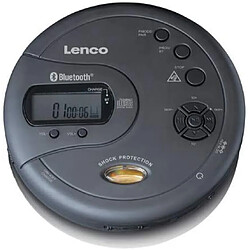Lenco lecteur CD Portable MP3 BLUETOOTH Antichoc noir