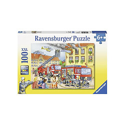 RAVENSBURGER Puzzle 100 p XXL - Nos pompiers 