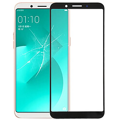 Wewoo Pièce Détachée Vitre Écran avant pour OPPO A83 (noir) 