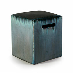 Tabouret Thai Natura Vert 34 x 40 x 34 cm