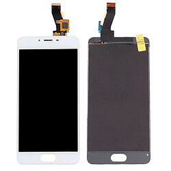 Wewoo Pièce détachée Meizu M3s / blanc Meilan 3s écran LCD + tactile Digitizer Assemblée