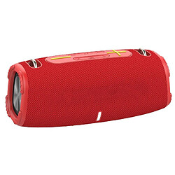 Yonis Enceinte Bluetooth Waterproof Portable Sans Fil 20W Autonomie 4-6H Son Haute Fidélité Enceinte Bluetooth Portable Étanche IPX6 Son Haute Fidélité 10W Autonomie 6H Rouge YONIS