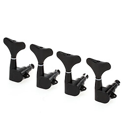 Tuners Mécaniques Tuning Pegs Basse 4R Noir