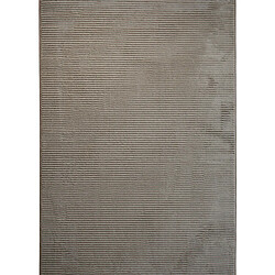 Thedecofactory TEXTURA LIGNES - Tapis moderne motifs lignes beige 120x170