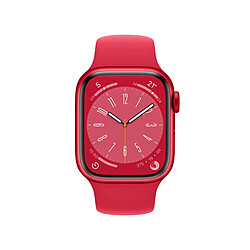 Montre intelligente Apple Watch S8 Rouge 1,9" 41 mm - Reconditionné