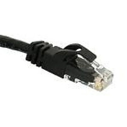 Cables To Go C2G Cat6 Snagless CrossOver UTP Patch Cable Black 1m câble de réseau Noir 