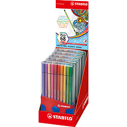 STABILO Feutre Pen 68, ColorParade de 20 pièces, rouge () 