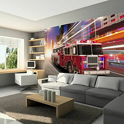 Paris Prix Papier Peint Fire Truck 105 x 150 cm