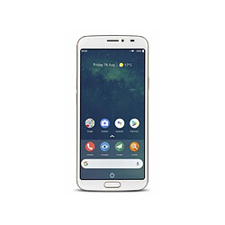 Doro 8080 Téléphone Intelligent 5.7" Caméra de 16MP 32Go 4G Android Blanc pas cher