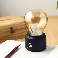 Universal Vintage LED Ampoule Night Light Retro USB 5V Rechargeable Batterie Luminaire Luminaire de bureau de bureau Lumières de bureau portables | Lumières de nuit LED pas cher