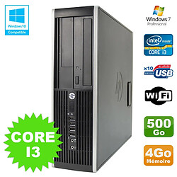 PC HP Elite 8200 SFF Intel Core I3 3.1GHz 4Go Disque 500Go DVD WIFI W7 · Occasion 