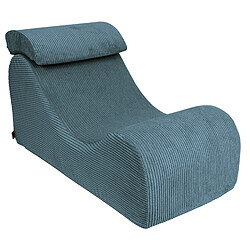 MeowBaby Chaise Longue Ondulée en Mousse pour Enfants