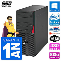 PC Tour Fujitsu Esprimo P720 Intel G3220 RAM 8Go SSD 480Go Windows 10 Wifi · Occasion 