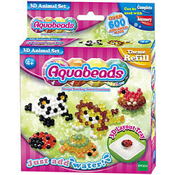 Aquabeads-Coffret animaux 3D