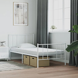 vidaXL Matelas en mousse enfants blanc 80x160 cm 7 zones dureté 20 ILD