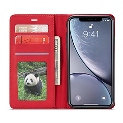 Acheter Etui en PU rouge pour votre Apple iPhone XR 6.1 inch