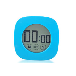 Universal 1 PCS Écran tactile Étudiant Minuteur Minuteur d'apprentissage avec horloge réglable Minuteur de cuisine silencieuse Comptage de cuisson Compte à rebours Réveil | Minuteur de cuisine