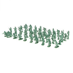 Acheter 100pack 2cm Réaliste Soldats Modèle Figure Sable Table Scène Accessoire