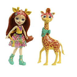 Enchantimals Coffret ballade au zoo giraphe