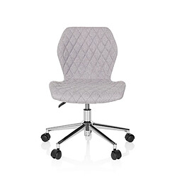 Chaise de bureau / chaise d'enfant pour enfants JOY II tissu gris clair hjh OFFICE