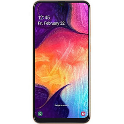 Samsung Galaxy A50 Dual SIM 128 Go 4 Go RAM SM-A505FN/DS Orange Coral Pink - Reconditionné