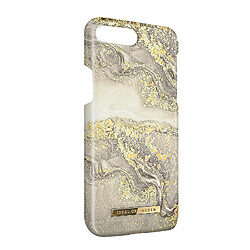 Coque iPhone 6, 6S, 7, 8, SE 2020, SE 2022 Sparkle Greige Marble Ideal of Sweden