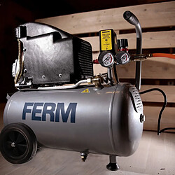 Avis FERM Compresseur 1,5 CH 1100 W 24 L