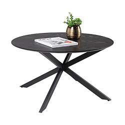 Avis But Table basse ronde AVA noire