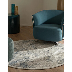 Hadorn Tapis 125x125 Bleu Davos Excellence