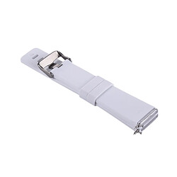 Wewoo Bracelet pour montre connectée Fitbit Versa Simple Mode De En Silicone Blanc pas cher