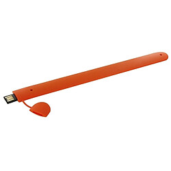 Acheter Wewoo Clé USB Orange Bracelet en silicone USB Flash Disk avec 4 Go de mémoire