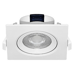 BRAYTRON Spot LED encastrable carré blanc 5W IP20 6500K