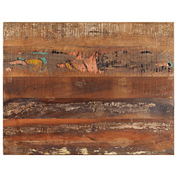 vidaXL Dessus de table rectangulaire 70x90 cm 15-16 mm Bois récupéré