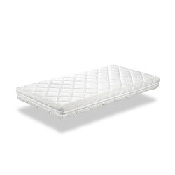 Dormalit Matelas CARAMEL 100x200 Epaisseur 11 CM - Noyau en mousse perforée 