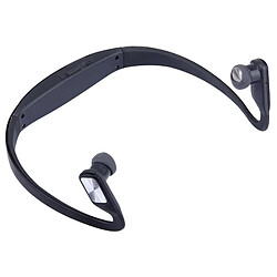 Acheter Wewoo Casque Bluetooth Sport noir pour les smartphone et iPad ordinateur portable MP3 ou d'autres périphériques audio imperméable à l'eau sans fil stéréo sans écouteurs intra-auriculaires casque,