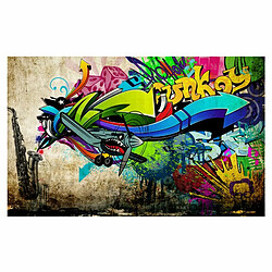 Paris Prix Papier Peint Funky Graffiti 105 x 150 cm