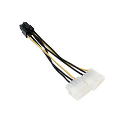 Akasa Adaptateur 2x 4-Pin Molex vers 6-Pin PCI-E 