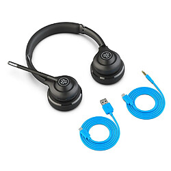 Avis JLAB AUDIO JLab Go Work Casque Avec fil &sans fil Arceau Appels/Musique USB Type-C Bluetooth Noir, Bleu