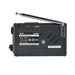 Universal Radio FM/MOYENNE/COURTE ONDE 9 BANDES WORLD BAND RECEPTOR RADIO SLIM PORTABLE ANTENNE FM