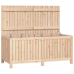 Helloshop26 Coffre boîte meuble de jardin rangement 147 x 68 x 64 cm bois massif de pin 02_0013008