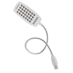 Lampe Portative USB 28 LED Col De Cygne Pour Ordinateur Portable PC MAC Ordinateur Blanc En Sac