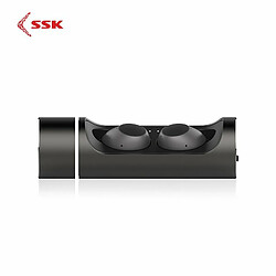 Avis Ssk Tws Réel Sans Fil Stéréo Bluetooth Écouteur Réduction Du Bruit Haute Compatibilité Étanche - Noir