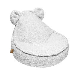 MeowBaby Bearly Sako Bag Teddy, Blanc 