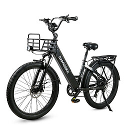 Acheter Vélo Électrique SAMEBIKE RS-A01 - Moteur 500W Batterie 48V14AH Autonomie 50KM Freins à Disque Mécaniques - Noir