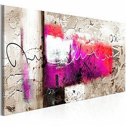 Paris Prix Tableau Imprimé Hammer Pink Narrow 50 x 150 cm 